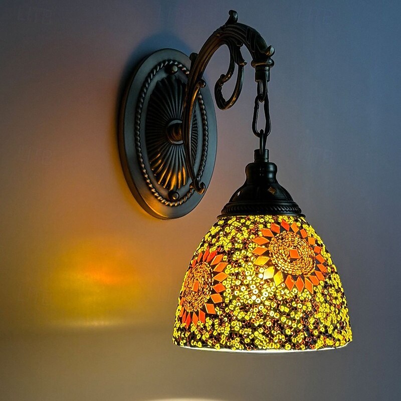 Indoor Creative Vintage Traditional / Classic Indoor Wall Lights Living Room Bedroom Metal Wall Light 110-120V 220-240V 7 W2