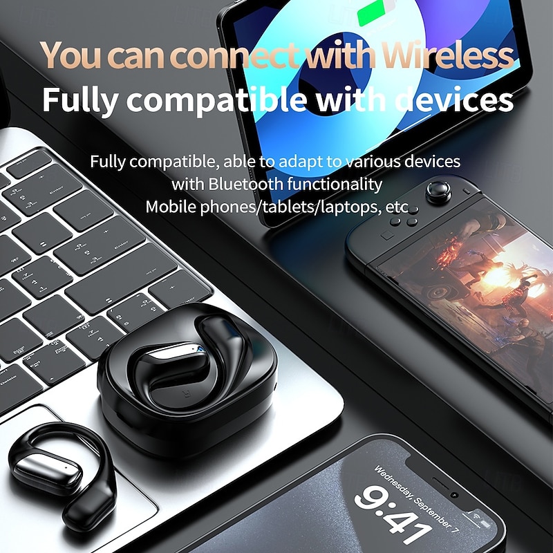 Headset Translator 144 Languages Intelligent Voice Translation Real Time Translation Wireless Bluetooth 5.4 Settings Low Latency Business Headset4