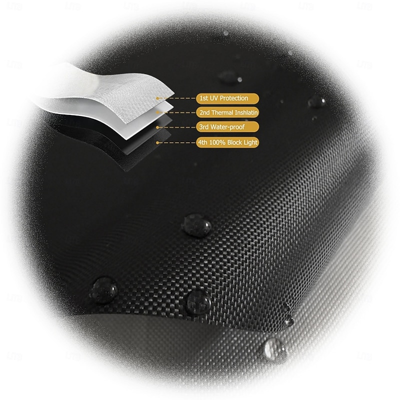 Black Portable Blackout Curtains for Bedroom-Full Blackout Window Cover Film Portable Travel Blackout Curtains Temporary Blind Screen Darkening Fabric Blackout Blinds for Baby Nursery4