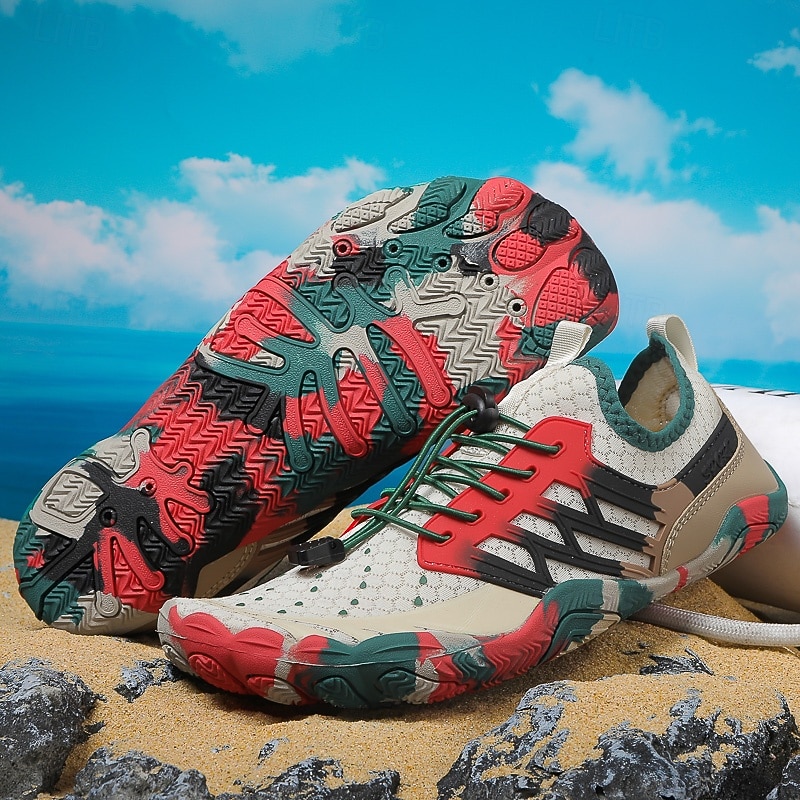Men's Colorful Creek Shoes with Multi-Terrain Grip, Breathable Upper and Quick-Drying Design - Ideal for Outdoor Adventures4