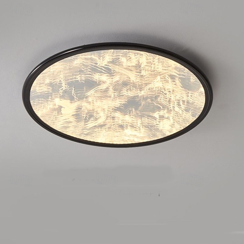 LED Ceiling Light Modern Simple Basic 40/50cm Geometric Shapes Flush Mount Lights Metal Modern Style Geometrical Painted Finishes 220-240V 110-120V2