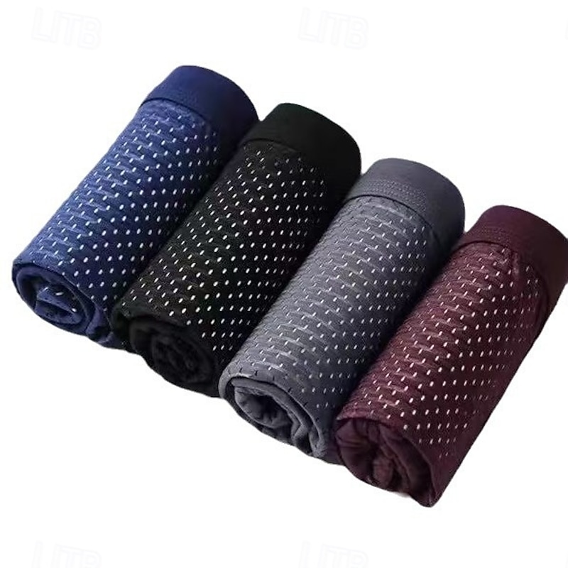 Men's Bamboo Fiber Boxer Shorts for All-day Comfort3