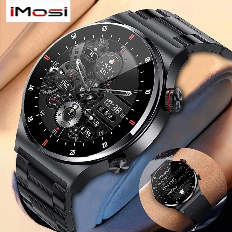 Smart Watch 1.28'' Fitness Tracker Bluetooth Calling Smartwatch with Pedometer Sleep Monitor Waterproof IP67 for Android iOS Men Women 46mm