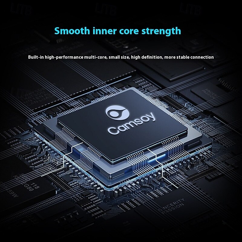 Mini Wireless WiFi Security Camera with Night Vision – Indoor Real-Time Surveillance Cam with Remote View, No Installation Needed2