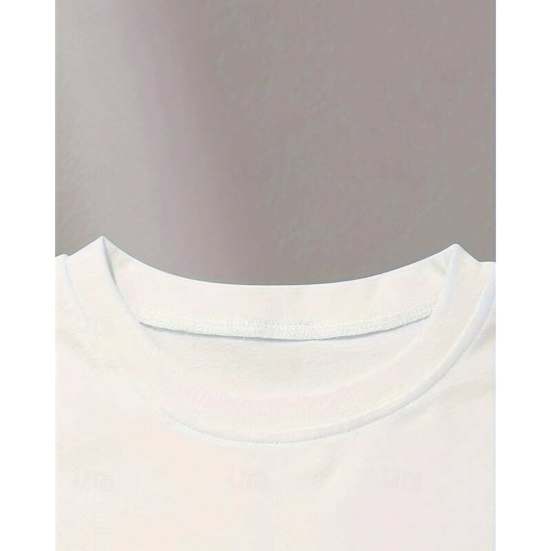 100% Cotton American Independence Day Kids Boys White USA Flag T shirt Tops Crew Neck Short Sleeve Vacation Casual Daily Wear Fashion Sport Print Summer4