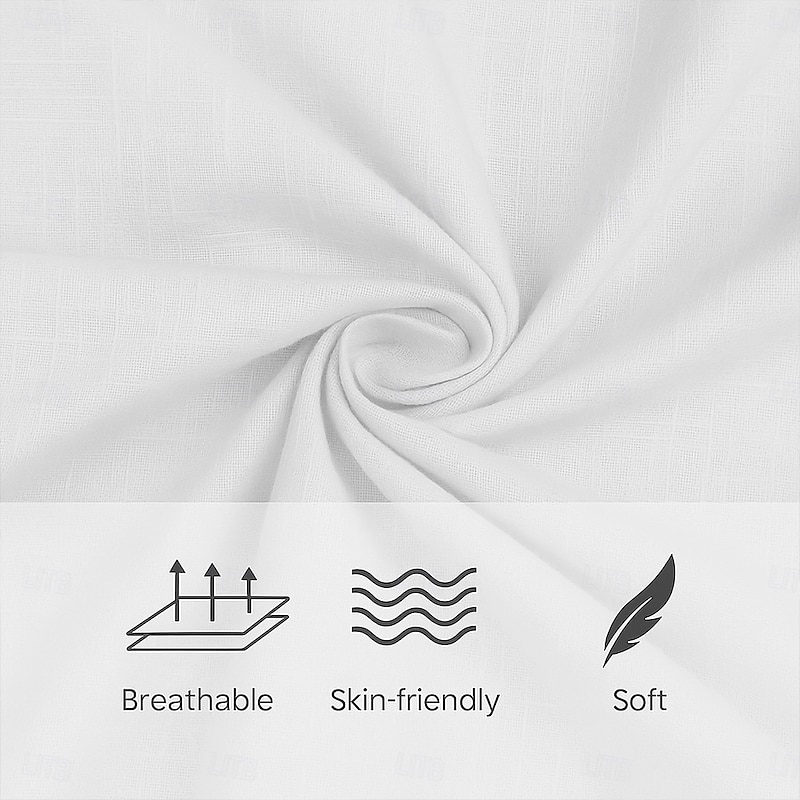 Men's Linen Shirt Tank Top Vest Undershirt Sleeveless V Neck Summer Plain Fashion Bohemian Classic Street Casual Sports Khaki Top Tee for Men3