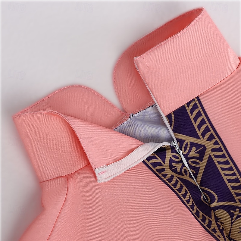 Retro Vintage Medieval Renaissance Robe Cassock Priest Printing Fancy Dress Men's Royal Halloween Carnival Masquerade Adults' Cloak3