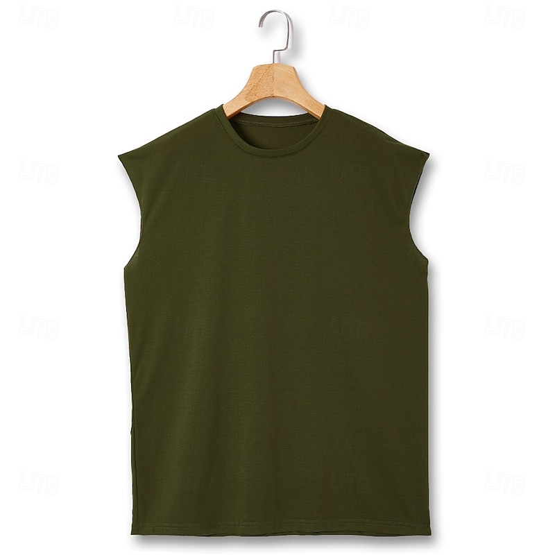 Men's T Shirt Moisture Wicking Shirts Short Sleeve Crew Neck Summer Plain Sports Fashion Lightweight Vacation Casual Holiday Black White Red Top Tee for Men2