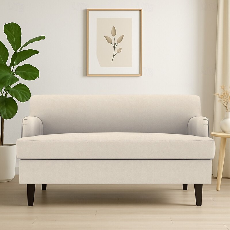 Sofa Cover Suit For ROCKSJÖN Sofa Solid Color Quilted Slipcovers3