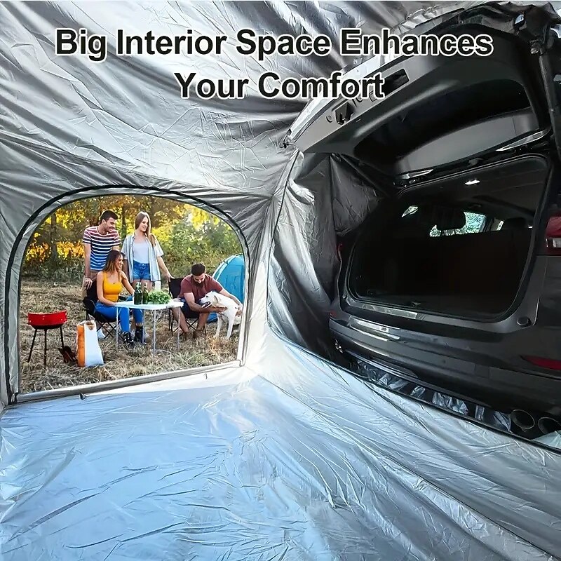 Rear Vehicle Tents Large Camping Tents Beach Tents Sturdy Tents UV Resistant Tents Waterproof Tents2