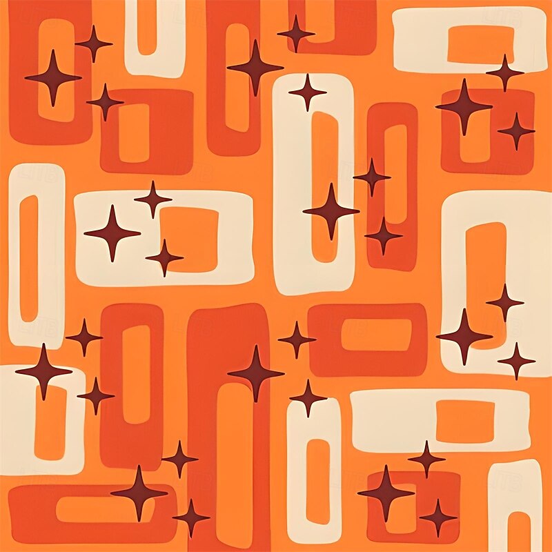 Retro Vintage 1970s Shirt Disco Geometic Psychedelic Fancy Dress Men's Halloween Carnival Music Festival Pride Parade Adults' Shirt2