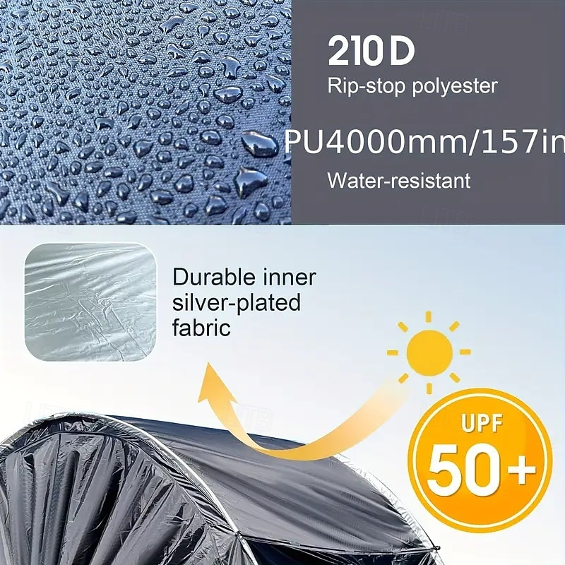Rear Vehicle Tents Large Camping Tents Beach Tents Sturdy Tents UV Resistant Tents Waterproof Tents4