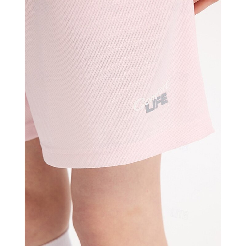 Women's Solid Colored Tennis Shorts Wide Waistband UPF50+ Quick Dry Moisture Wicking Tennis Golf Pickleball Navy Black Pink Tennis Clothing4