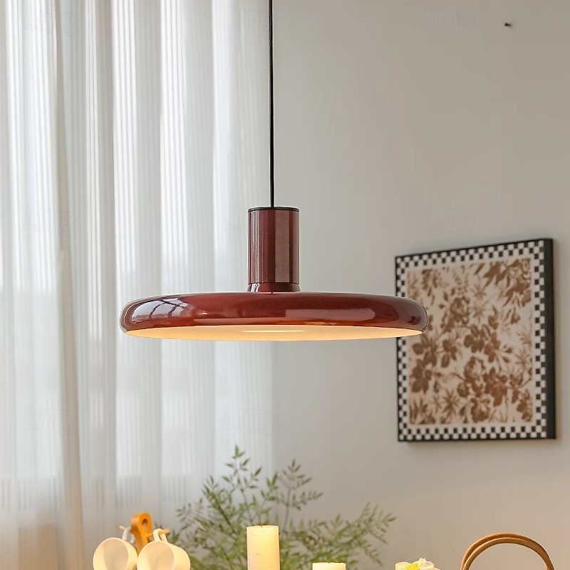 40 cm Pendant Lantern Design Pendant Light Metal Painted Finishes Modern 110-120V 220-240V