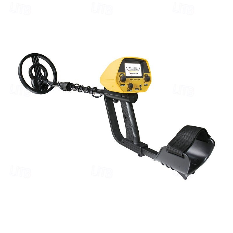 GT-5090 Professional Outdoor Metal Detector - High-Accuracy Waterproof Gold/Silver/Copper/Iron Finder with Smart LCD Display & Adjustable Height
