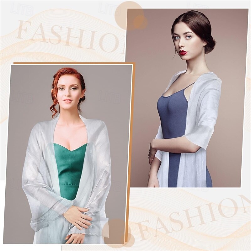 Shawls and Wraps for Evening Dresses Women Shawls and Wraps Scarf for Bridal Wedding Dressy4