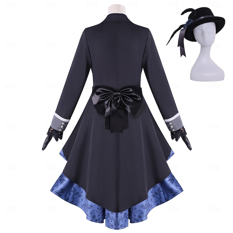 Ciel Phantomhive Anime Cosplay Costume Cosplay Suits Halloween Carnival Party Outfit For Women's Adults'4