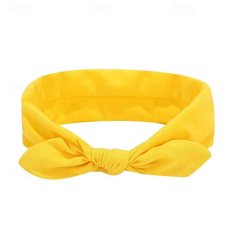 Bow Headbands for Women Girls, Wide Head Bands for Women's Hair Non Slip Soft Elastic Hair Bands, Gym Turban Bandanas Head Wraps Hair Accessories4