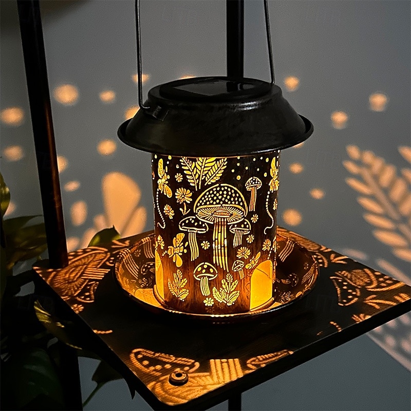 Solar Lanterns Outdoor Waterproof Hummingbird Hanging Lights for Outside with Metal Solar Decor Outside for Yard, Patio,Backyard,Porch Decoration2