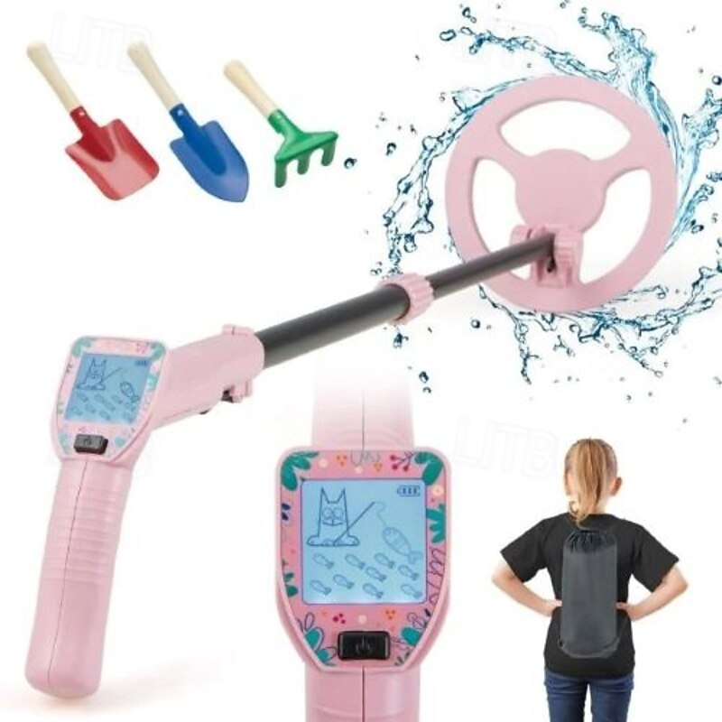 Outdoor Children's Gift - Metal Detector Toy, Treasure - Hunting & Gold - Detecting Instrument for Kids' Archaeological Adventures