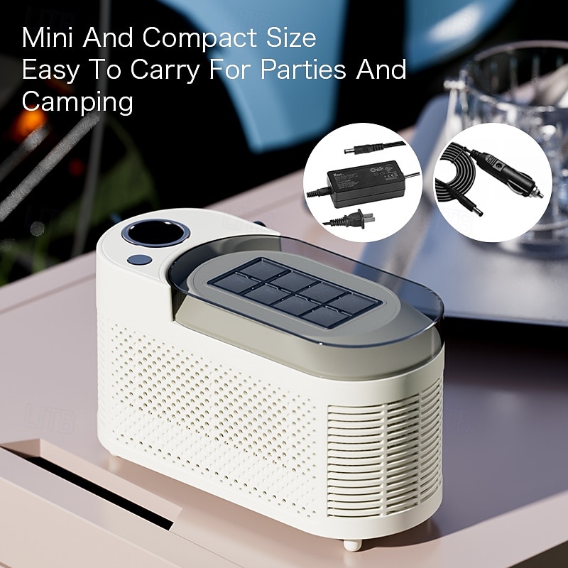 Portable Mini Ice Maker – Fast 10-15 Min Ice Making, 8 Cubes/Cycle, Compact & Quiet, Crystal Solid Ice, Easy to Clean, Ideal for Home, Office, or Parties4