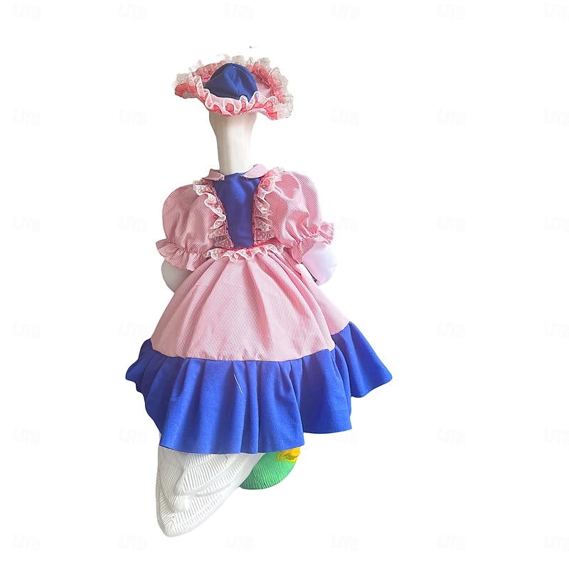 Goose Outfit Set Costume for Geese Birthday Party Garden Decor Goose Clothes Yard Statue Costume2