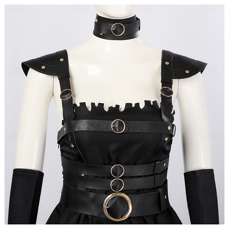 Edward Scissorhands Cosplay Dress Cosplay Costume Cosplay Movie Cosplay for Women's Adults' Masquerade Performance Party Halloween3