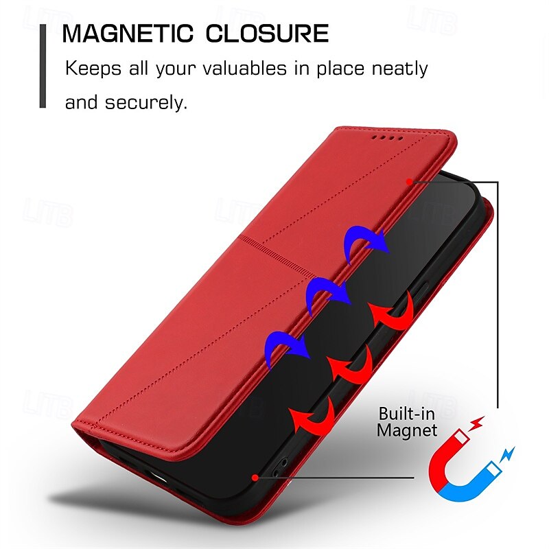 Phone Case For iPhone 17 Pro Max 17 Air 16 15 14 Pro Max Plus 16e 13 12 11 Pro Max Wallet Case Flip Cover Shockproof Geometric Pattern TPU PU Leather3