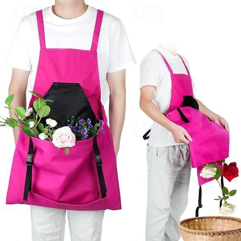 Quick Release Flowerpot Harvesting Apron Large Capacity Adjustable Bag Gardening Waterproof Garden Multifunctional2