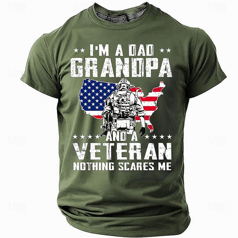 Patriotic T Shirts For Men Sarcasm T Shirt Short Sleeve T shirt 3D Print Crew Neck Shirt Military Funny Political T Shirt Street Casual Daily Black Blue Green Summer Spring All Seasons Clothing2