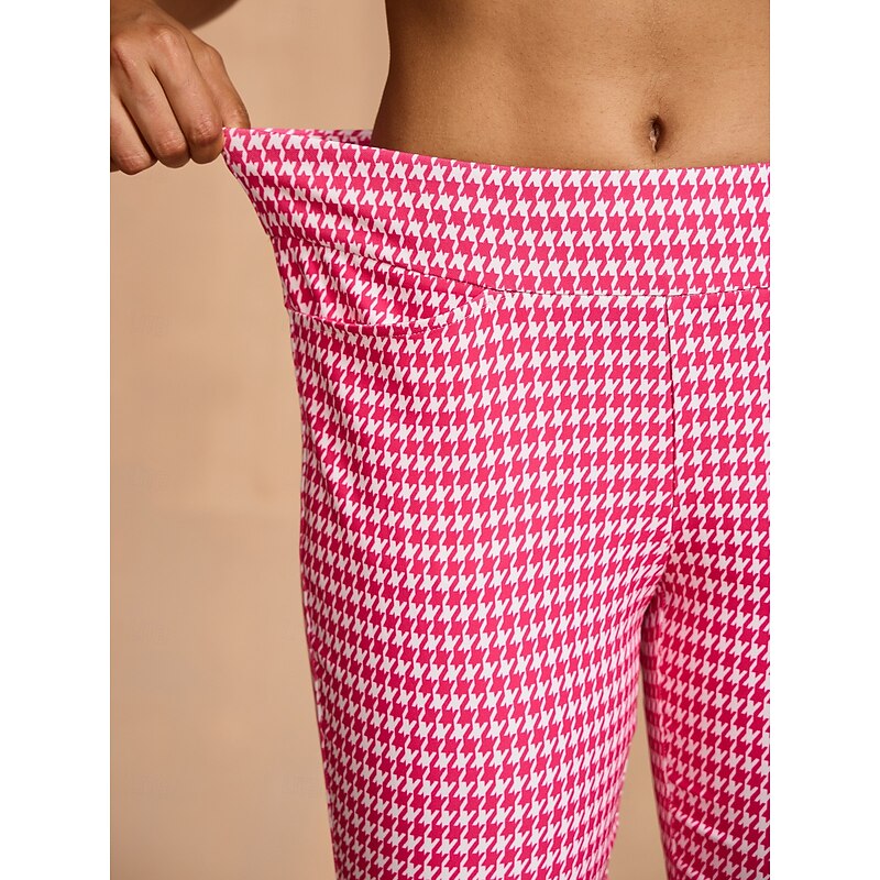 Women's Golf Shorts Yan pink Black Rose Red Bottoms Ladies Golf Attire Clothes Outfits Wear Apparel4