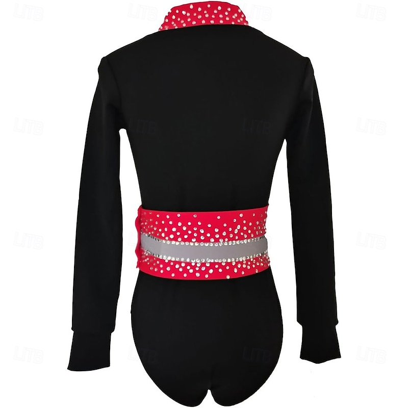 Men's Figure Skating Performance Costume Training Suit Top Stylish and Comfortable Design2