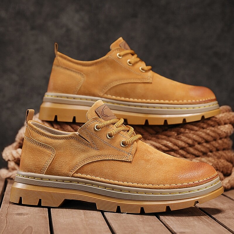 Men's Casual Shoes with Cushioned Footbed and Comfortable Fit - Perfect for Everyday Wear and Outdoor Excursions2