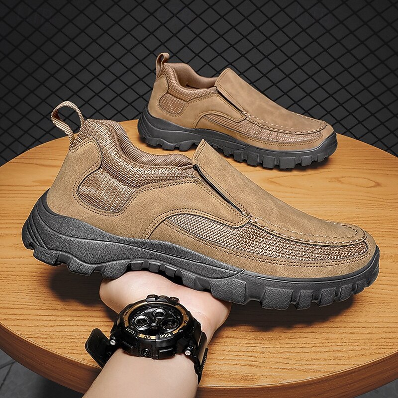 Men's Maroon Perforated Slip-On Sandals with Stylish Design - Breathable, Casual Footwear for Summer, Beach and Warm Weather Activities3