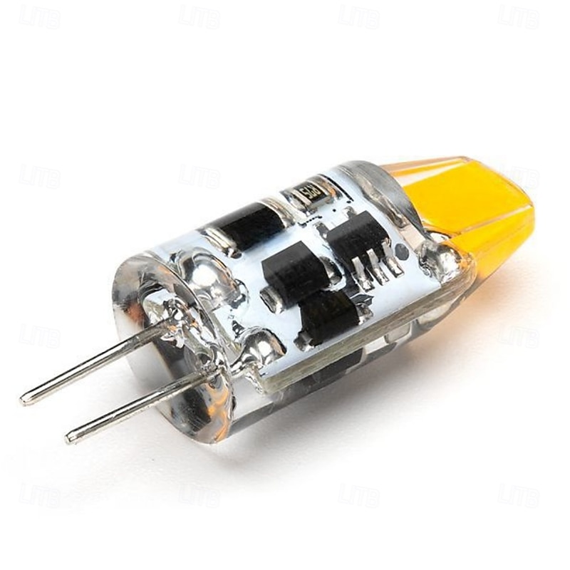 G4 LED Light Bulbs AC/DC12V-24V 2W Dimmable G4 Bi-pin T3 JC Base Bulb Equivalent to 20W G4 Halogen Bulb White Warm White for crystal chandelier 10pcs3