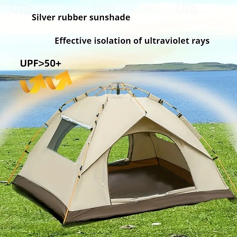 Outdoor Awning Self-driving Travel Camping Tent Reactive Outdoor Camping Tent Applicable To Mountaineering Hunting Fishing2