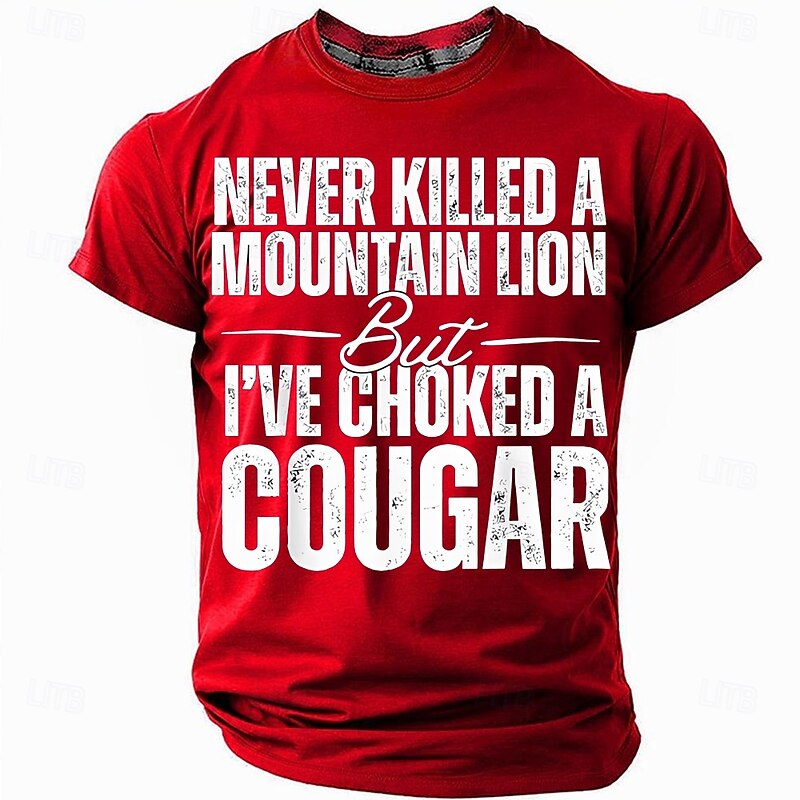 Men's Rude Adult Humor T Shirt Short Sleeve T shirt 3D Print Crew Neck Shirt Fashion Daily Basic Street Casual Daily Black Red Blue Summer Spring All Seasons Clothing Apparel S M L XL XXL XXXL4