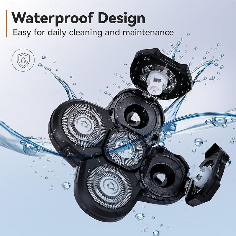 Head Shavers for Bald Men, 5 in 1 Electric Razor with Rechargeable Battery, Hair Clipper, Portable Travel Razor, Idea Gift for Men2