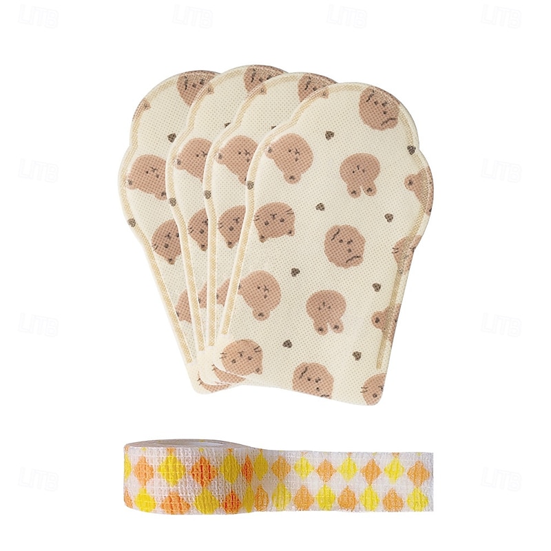 Disposable Dog Booties for Dog Cats20Pcs Pet Booties Waterproof and Breathable with Adjustable BandagePaw Socks Protector for Small Medium Large Dogs