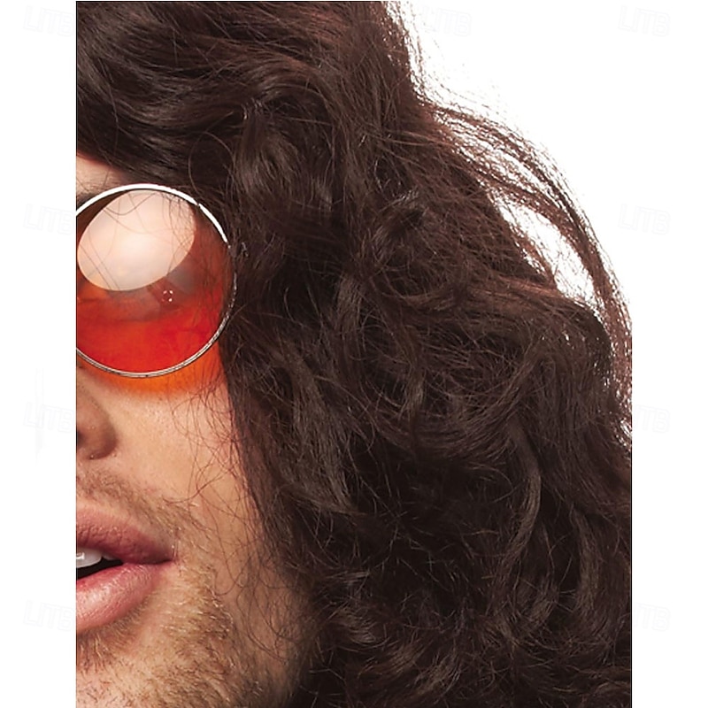 Groovy Hippie Wig Costumes 80s Rocker Wig Halloween Wigs2