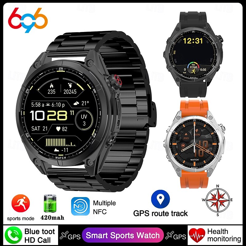 S8PRO Smart Watch with Bluetooth Calling 1.62