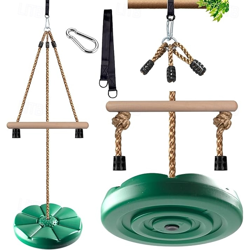 Children's Disc Swing Swing Game Accessories 7-foot Adjustable Gym Jumpsuit Backyard Tree Hanging Chair Outdoor Gaming Equipment