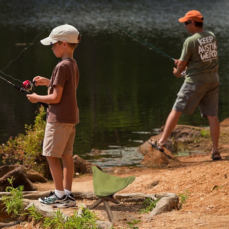 Portable Folding Stool Non-Stick Fabric Fishing Stool Gardening Stakes Garden Stools3