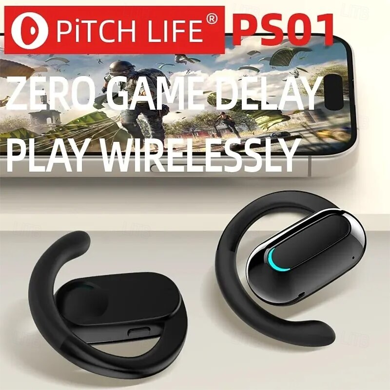 M-F9 Bluetooth 5.3 Wireless Ear Hook Earbuds – Open Ear TWS Headphones with ENC Noise Cancelling, Low Latency Gaming, for IOS & Android3