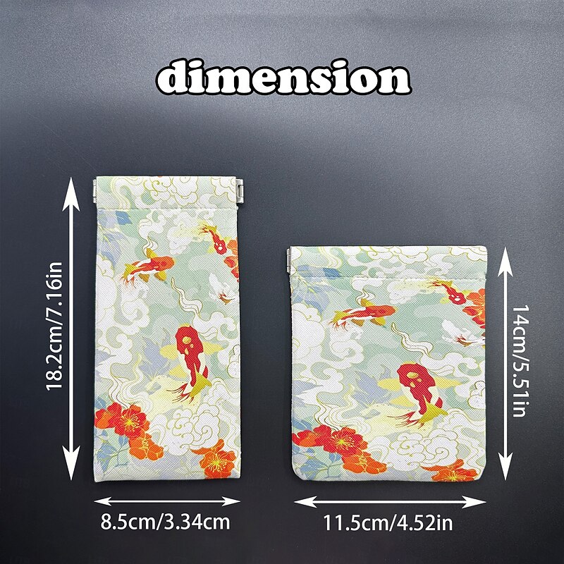 PU Leather Glasses Case Random Color, Travel Eyewear Pouch, Stylish Coin Purse, Makeup Bag, Small Item Storage Bag, Surprise Gift Mystery Box4