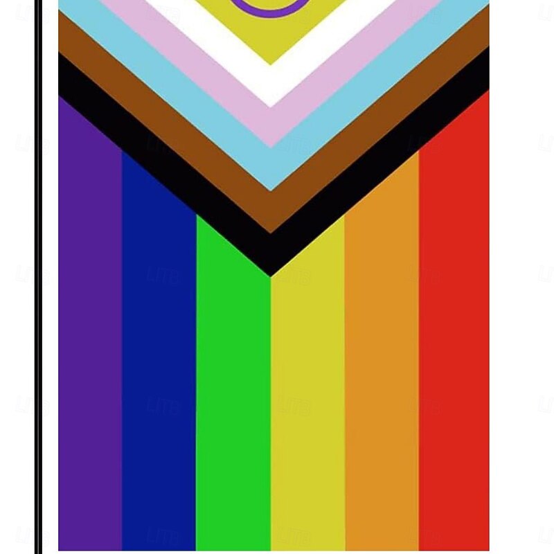 June Pride Month Pride Month LGBT LGBTQ Garden Flag 12x18Inch Yard Flags, Small Garden Flags for Outside, Outdoor Flags, Holiday Garden Flags for All Seasons3