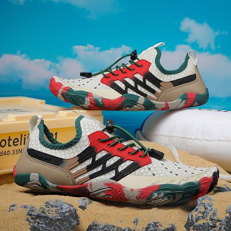 Men's Colorful Creek Shoes with Multi-Terrain Grip, Breathable Upper and Quick-Drying Design - Ideal for Outdoor Adventures2