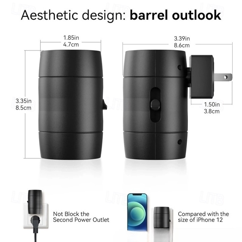 2 Plug-in Night Lights, Modern Plug-in Night Lights, Motion Sensor Night Light, Plug-in Night Light, LED Night Light for Hallway, Staircase, Living Room, Warm White2