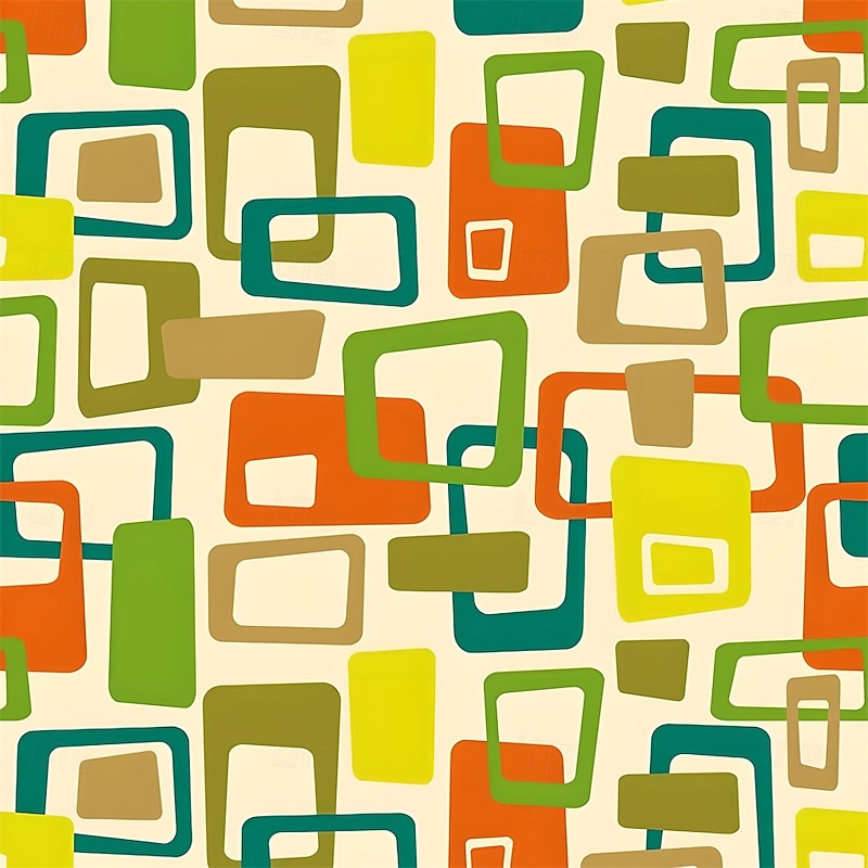 Retro Vintage 1970s Shirt Disco Geometic Psychedelic Fancy Dress Men's Halloween Carnival Music Festival Pride Parade Adults' Shirt4