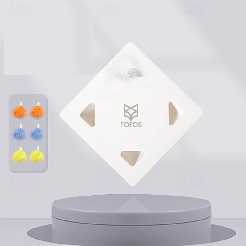 Feather Toy Interactive Toy Mice & Animal Toy Catnip Toy with Removable Durable USB Charger Pet Exercise Releasing Pressure for Cat Kitten Indoor Outdoor Pet Play4